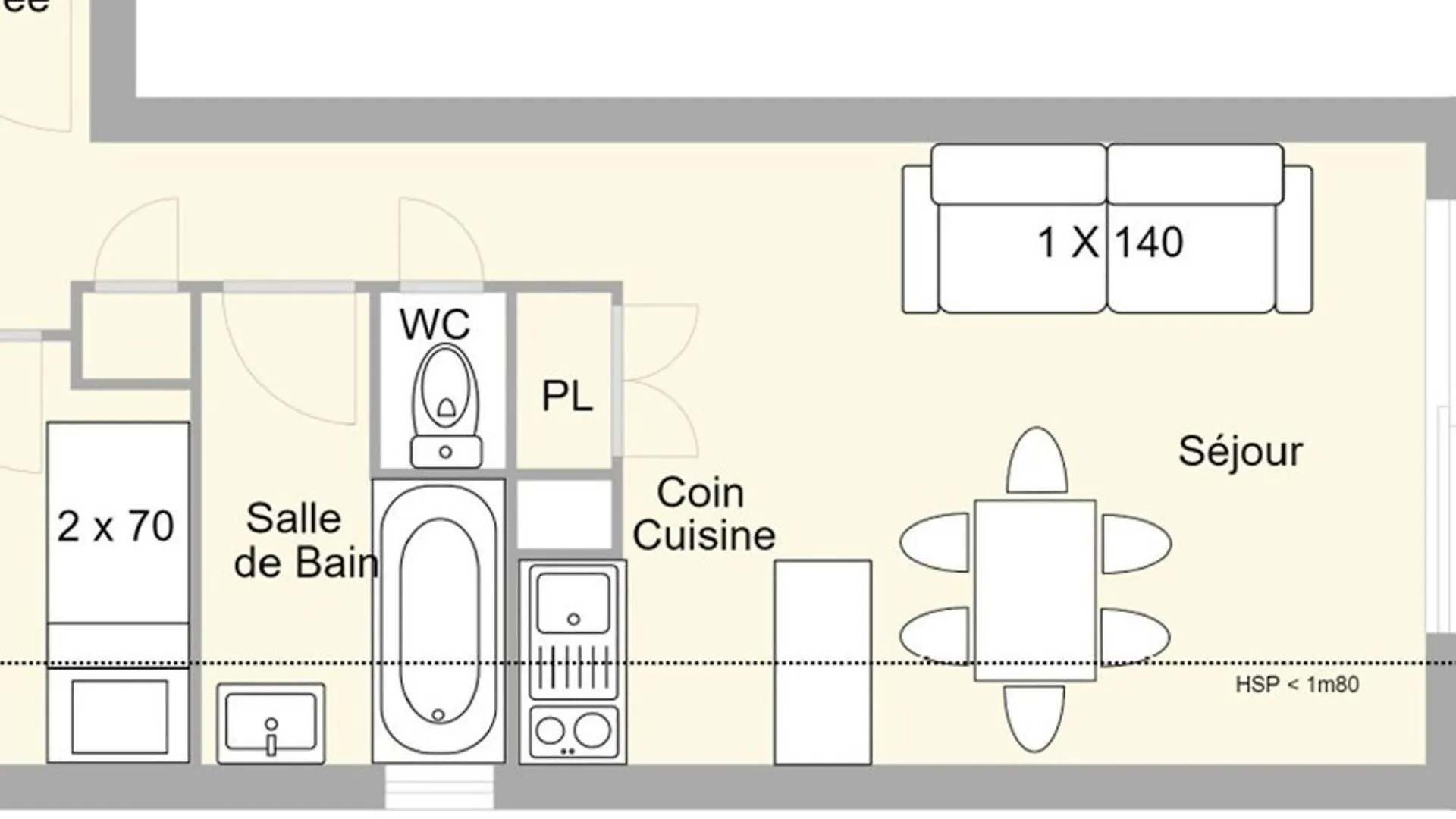 Studio Familial Aux Saisies, Balcon Sud, Proche Centre Et Pistes, 6 Pers. - Fr-1-594-91 Отлюс 0*,  Франция
