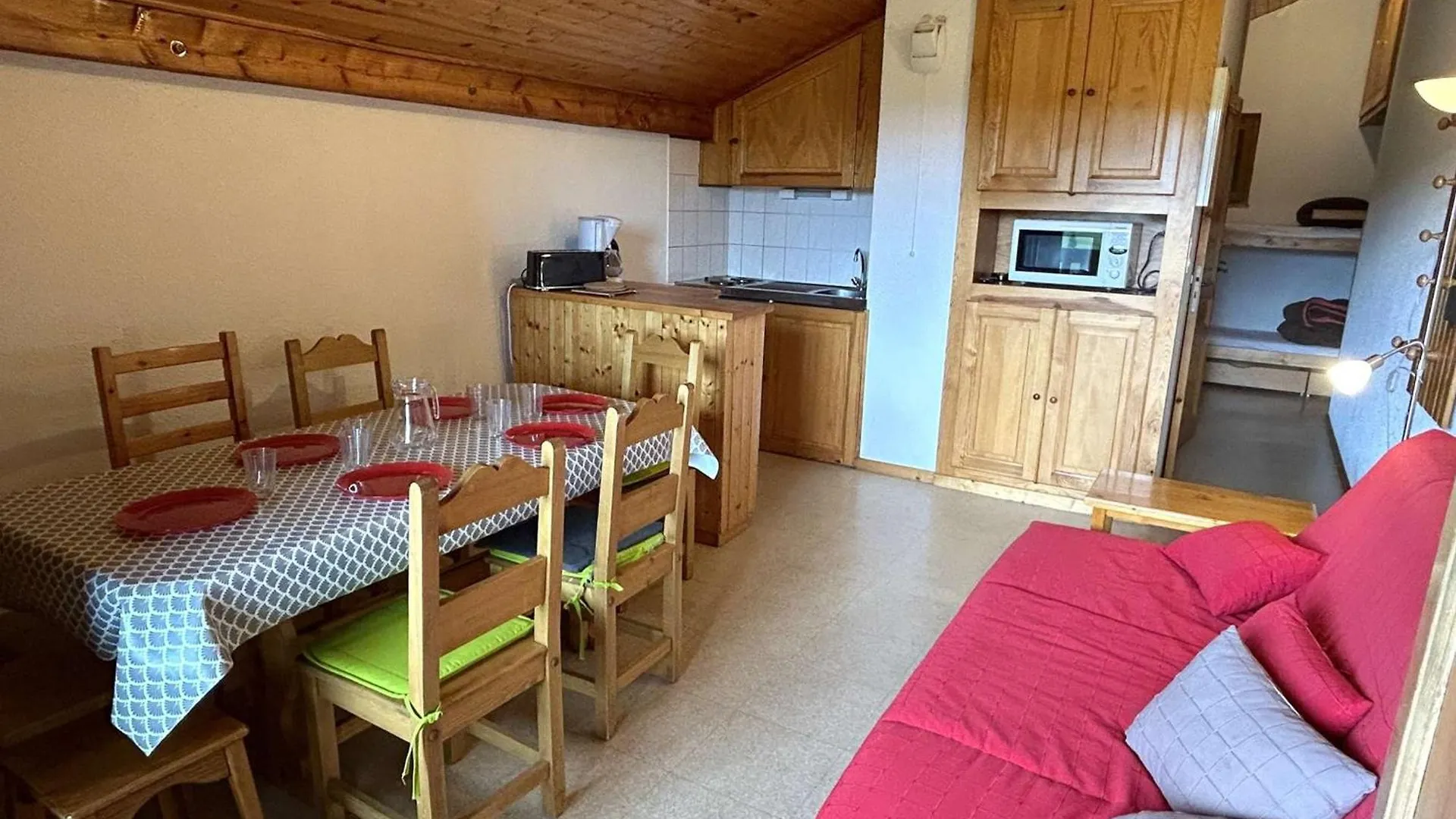 Studio Familial Aux Saisies, Balcon Sud, Proche Centre Et Pistes, 6 Pers. - Fr-1-594-91 Отлюс 0*,  Франция